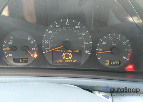 2000 Mercedes-Benz Clk 430 из США, поврежденный, VIN WDBLJ70G7YF153143